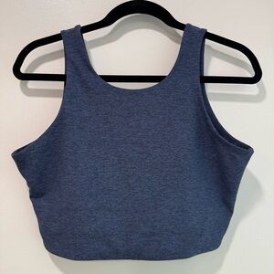 Outdoor Voices Crop Top Colorblock Athletic Workout Tank Top, size Large‎